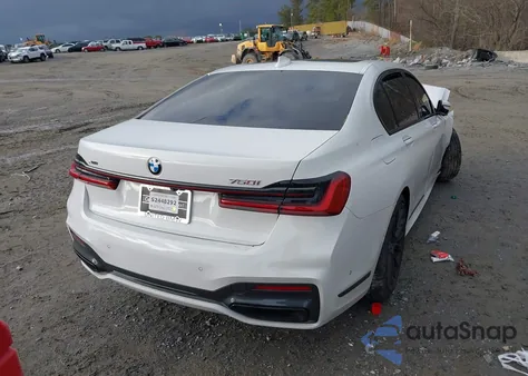 2022 BMW 750 I xDrive from USA, damaged, VIN WBA7U2C05NCG83278